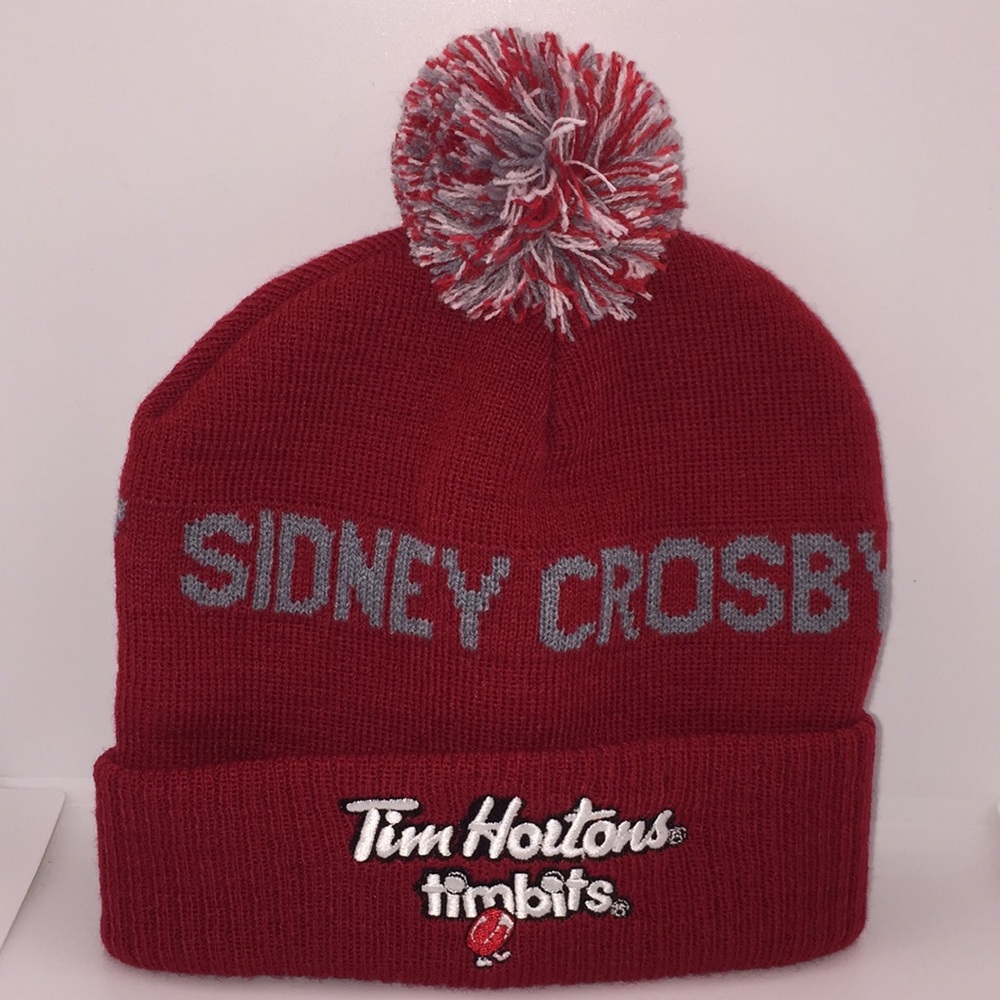 Tim Hortons Sidney Crosby Timbits Cap Kids Beanie Winter Hat Youths